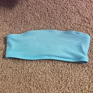 Strapless bathing suit top